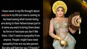 Bobrisky’s Heartfelt Confession: Suicide Thoughts Amid Bribery Allegations