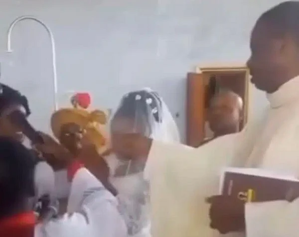Catholic Priest Apologizes for Smacking Altar Boy’s Head During Wedding Ceremony