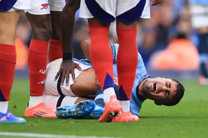 Manchester City Faces Major Setback: Rodri Ruled Out for Season with Cruciate Ligament Injury