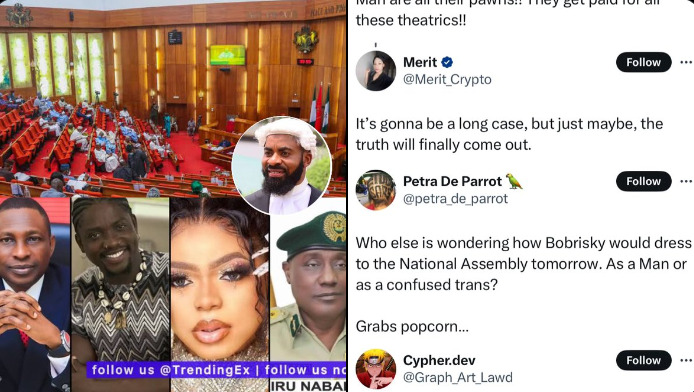 Reps Summon Bobrisky, EFCC Officials Over Alleged N15M Bribe Scandal Exposed by VeryDarkMan