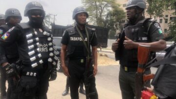 Lagos Task Force Cracks Down on Illegally Parked Cars at Cubana Club