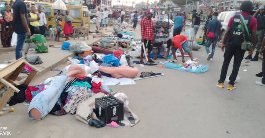 Lagos Taskforce Clears Ikotun BRT Station, Arrests Nine Vendors