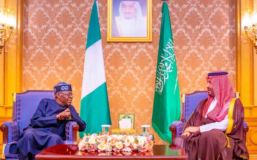 Saudi Crown Prince Vows Support for Nigeria’s Economic Reforms During Riyadh Summit