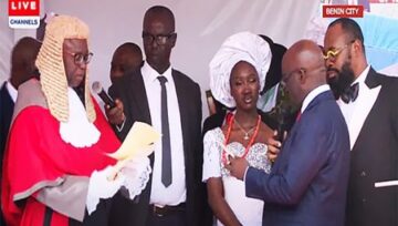 Shettima, APC Leaders Celebrate as Okpebholo Sworn in as Edo Governor