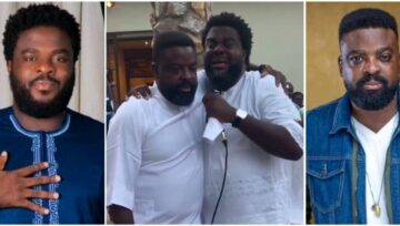 Aremu Afolayan Apologizes to Kunle Afolayan in Heartfelt Moment at Mother’s Funeral
