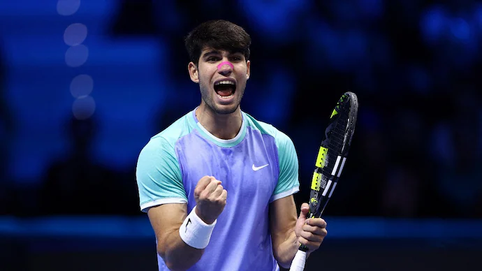 Alcaraz Triumphs Over Rublev to Boost ATP Finals Campaign