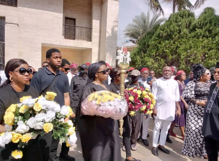 Tears and Tributes Mark Final Farewell to Senator Ifeanyi Ubah in Nnewi