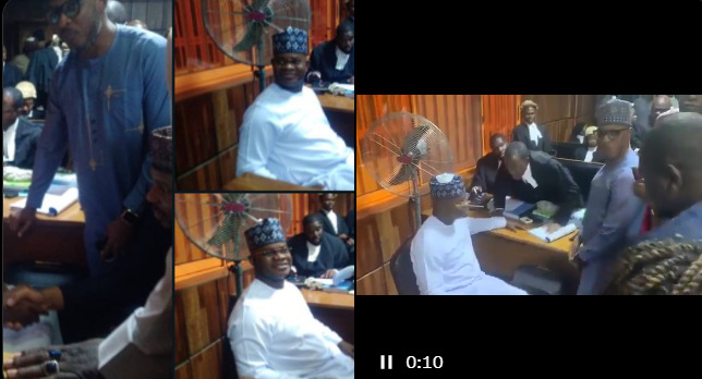 Yahaya Bello Arrives at FCT Court for N110bn Fraud Hearing